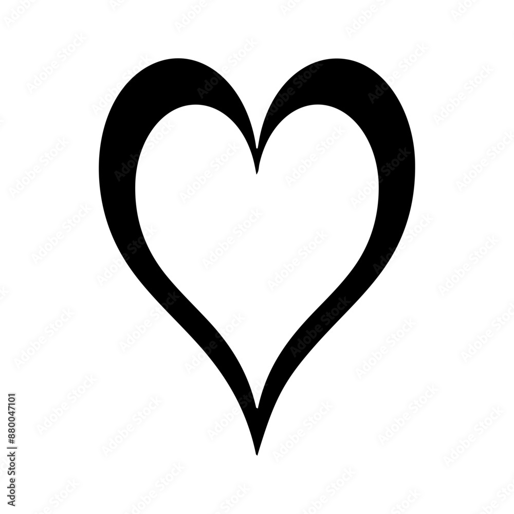 Heart clip art design on plain white transparent isolated background for card, shirt, hoodie, sweatshirt, apparel, tag, mug, icon, poster or badge Heart clip art design on plain white transparent isolated background for card, shirt, hoodie, sweatshirt, apparel, tag, mug, icon, poster or badge