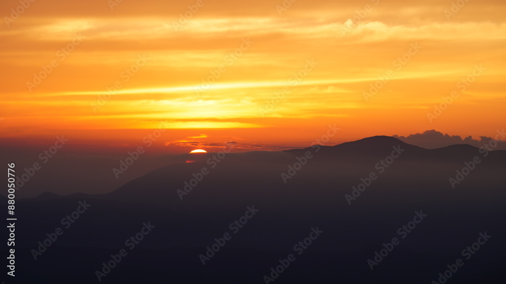 Beautiful sunset scenery Beautiful sunset scenery