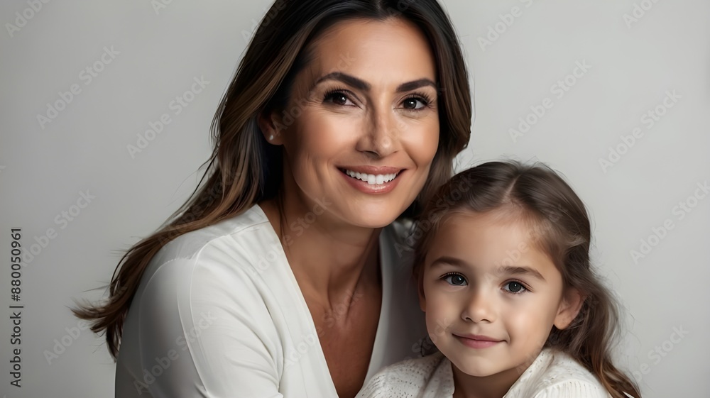 An image of mother with her daughter on mother day. An image of mother with her daughter on mother day.