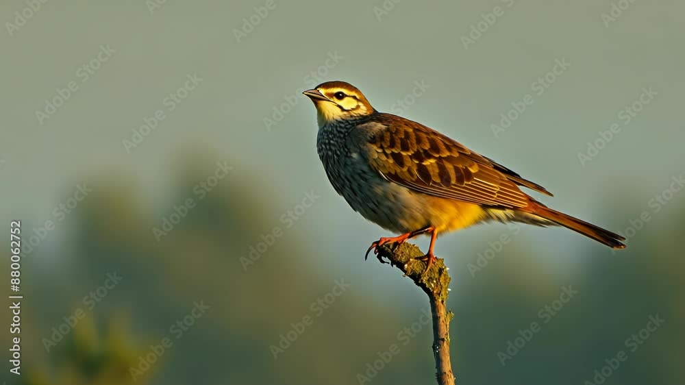 Meadowlark at Dusk Meadowlark at Dusk