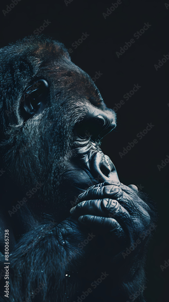 Fototapeta premium Gorilla portrait