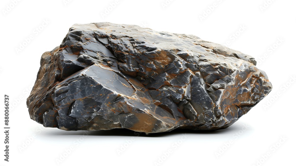 rock on white background rock on white background