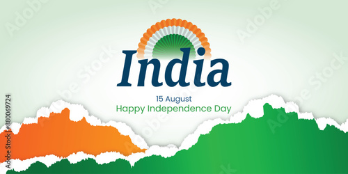15 august Indian independence day vector file