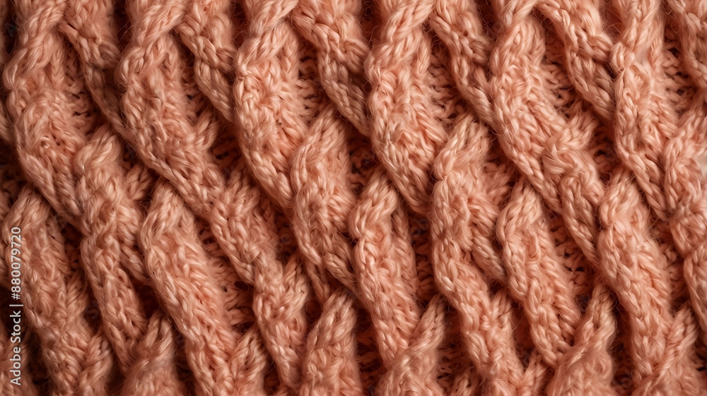 Knitted texture color peach fuzz.1 Knitted texture color peach fuzz.1