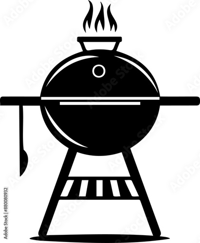 illustration of a barbecue grill