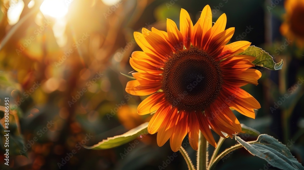Fototapeta premium Attractive sunflower