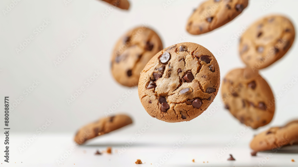 cookies flying floating through the air cookies flying floating through the air