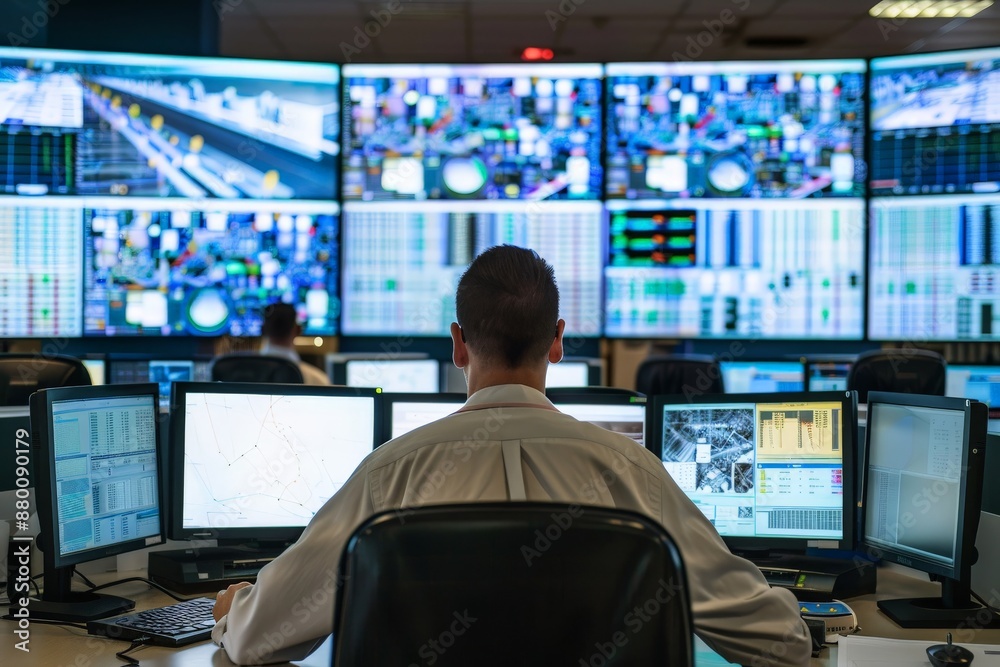 engineers monitoring logistics operations engineers monitoring logistics operations