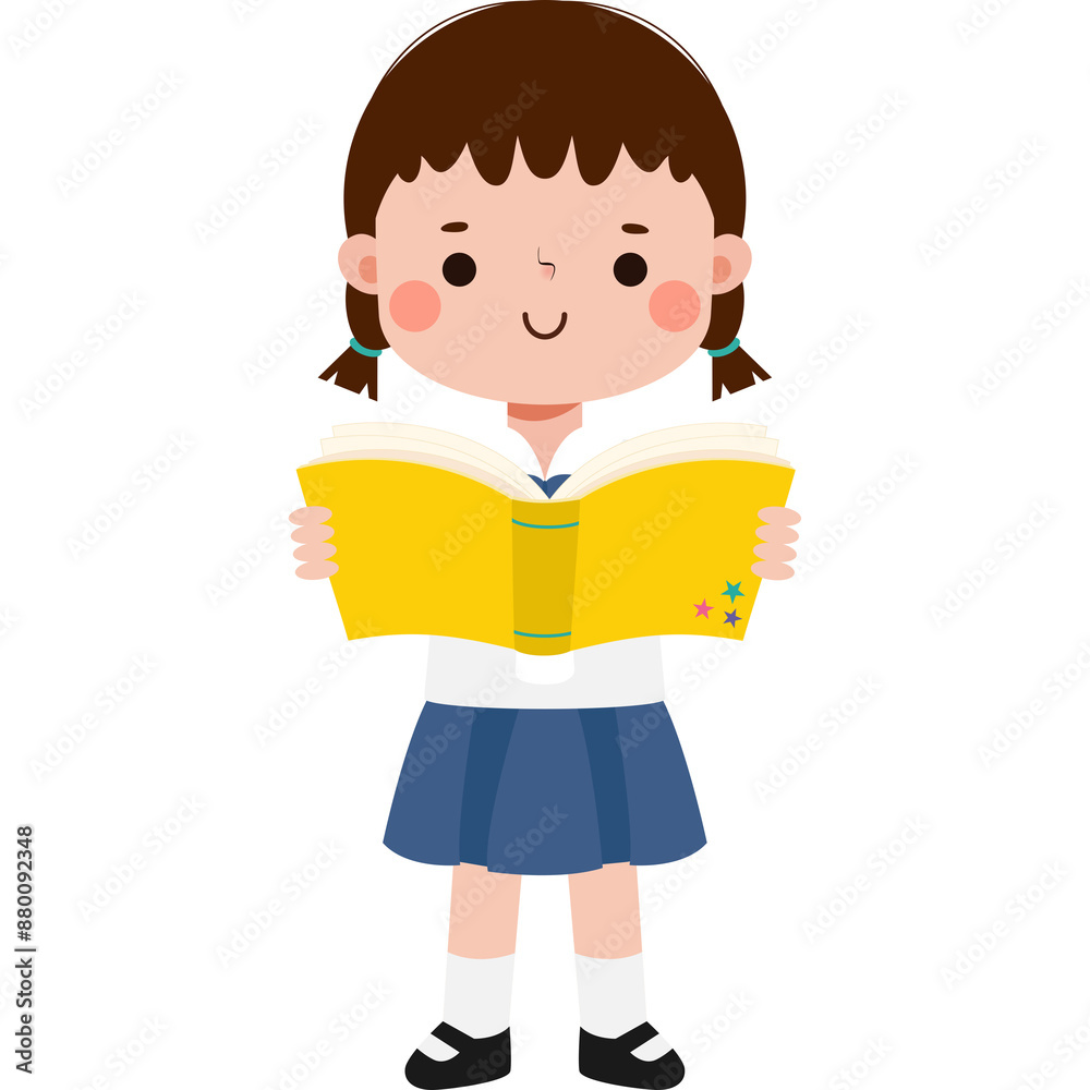 cute cartoon thai student character, back to school, Illustration flat style Png cute cartoon thai student character, back to school, Illustration flat style Png