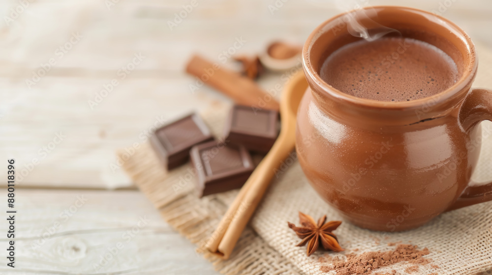 image of a traditional Brazilian chocolate quente showcasing its authentic appearance image of a traditional Brazilian chocolate quente showcasing its authentic appearance