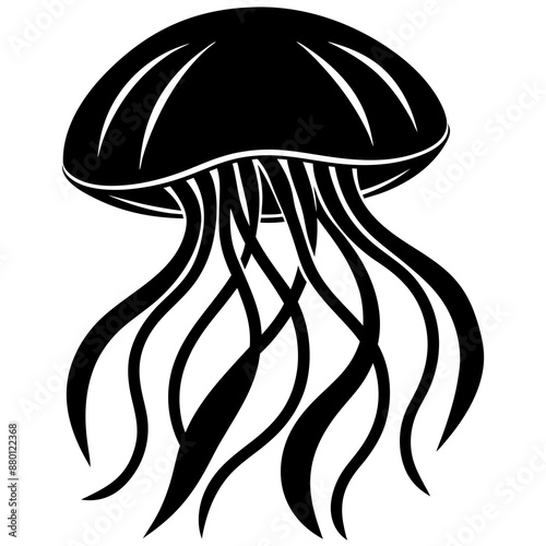 mushroom vector silhouette illustration and svg