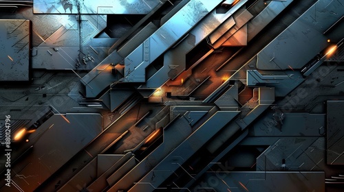 メタル素材の背景