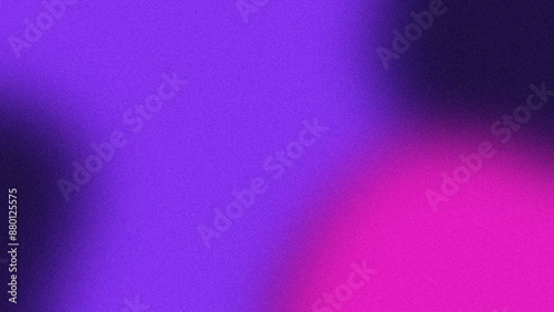 Grainy gradient vibrant poster background. Pink and purple noisy texture banner. 4K Cover header backdrop design