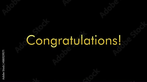 congratulations