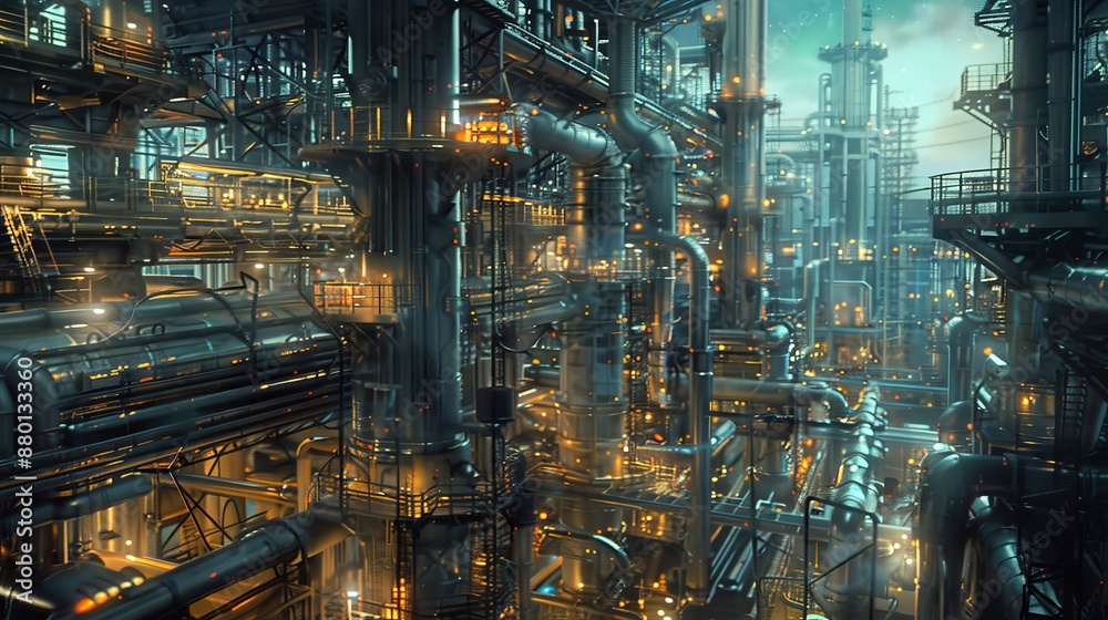Mechanized grandeur a hub of industrial excellence and innovation in the energy sector Mechanized grandeur a hub of industrial excellence and innovation in the energy sector