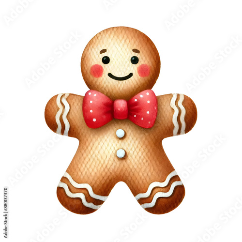 gingerbread isolated on white