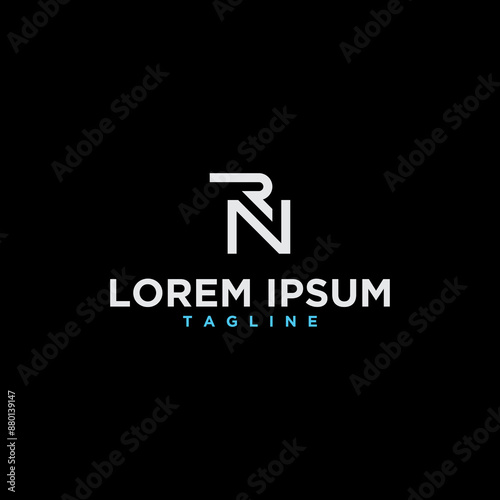 rn monogram logo design inspiration