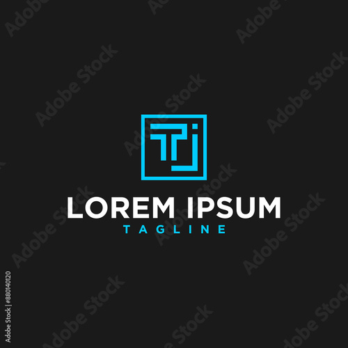 tj monogram logo design inspiration