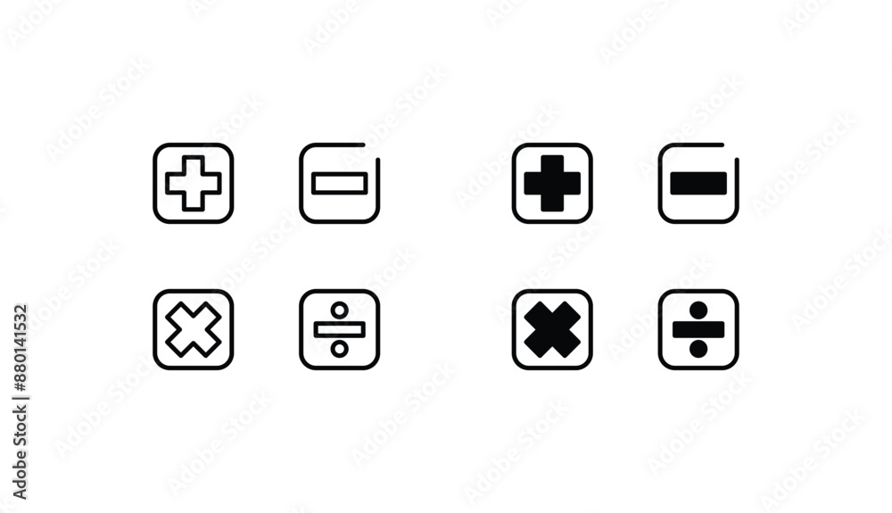 Maths icon design with white background stock illustration Maths icon design with white background stock illustration