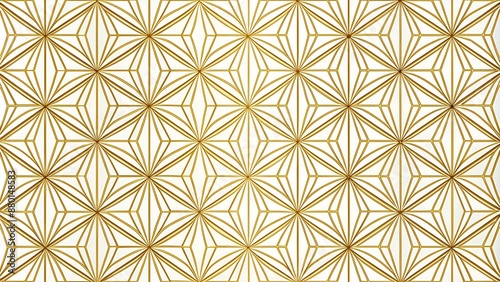 Background pattern seamless geometric line abstract gold luxury color vector. © Matan