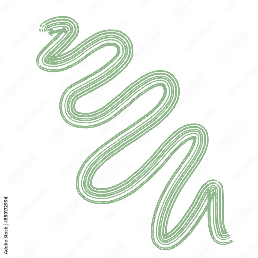 Streaky Lines Squiggly Decoration Streaky Lines Squiggly Decoration