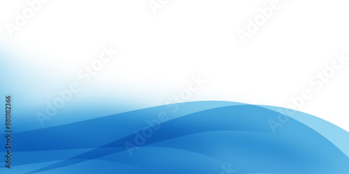 Abstract Waving Background blue wave modern design concept