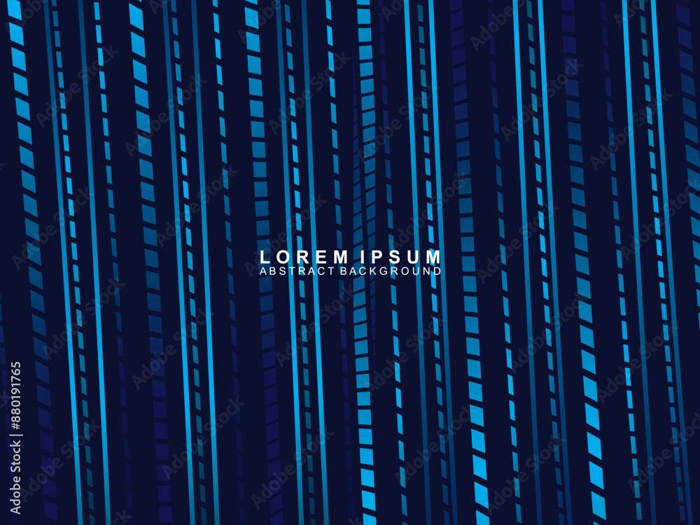 Futuristic abstract technology shining gradient blue light lines with modern stripes pattern dark blue background. Vector minimal line background with text for social media covers, headers, etc. Futuristic abstract technology shining gradient blue light lines with modern stripes pattern dark blue background. Vector minimal line background with text for social media covers, headers, etc.