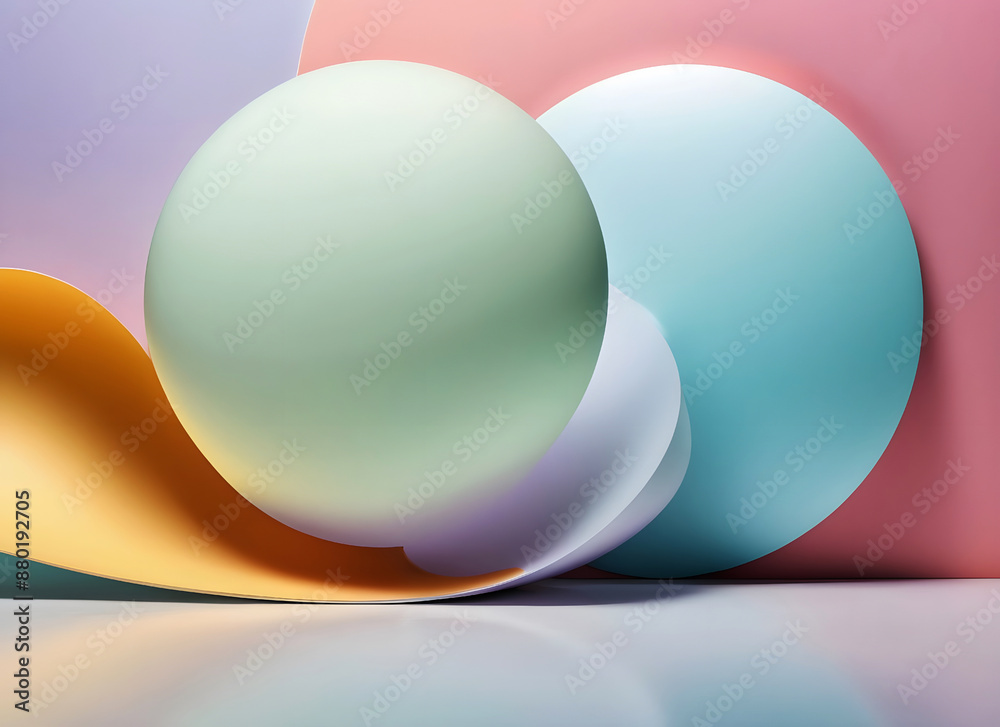 abstract background with balls abstract background with balls