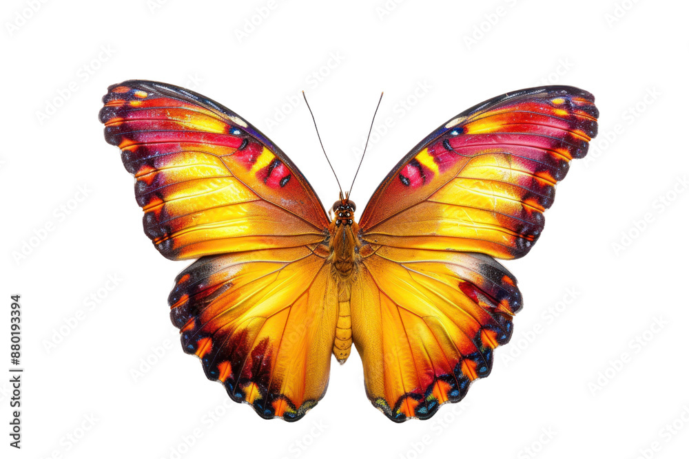 Naklejka premium Beautiful Butterfly Isolated on Transparent Background