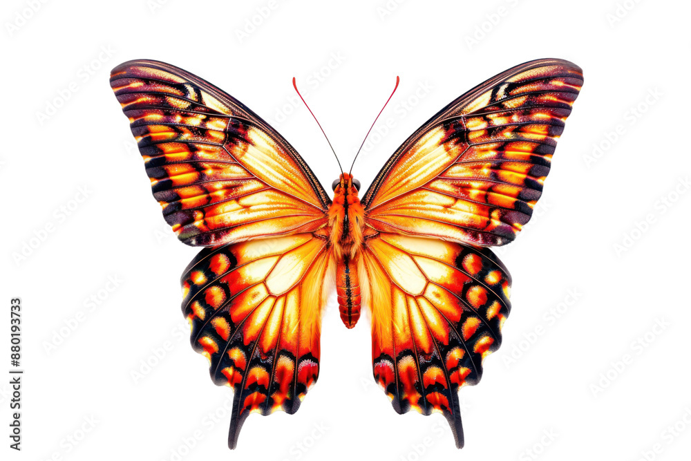 Fototapeta premium Beautiful Butterfly Isolated on Transparent Background