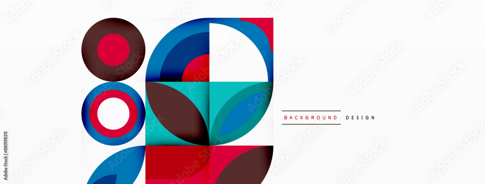 Circles and petals. Geometric beautiful abstract minimal template for Wallpaper, Banner, Background, Card, Book Illustration, landing page Circles and petals. Geometric beautiful abstract minimal template for Wallpaper, Banner, Background, Card, Book Illustration, landing page