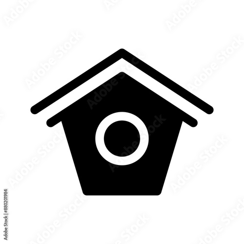 Home Icon Vector Symbol Design Illustration