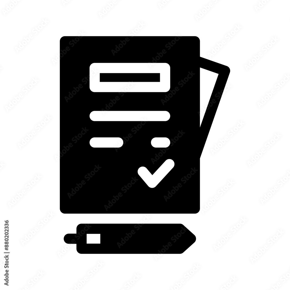 Contract Icon Vector Symbol Design Illustration Contract Icon Vector Symbol Design Illustration