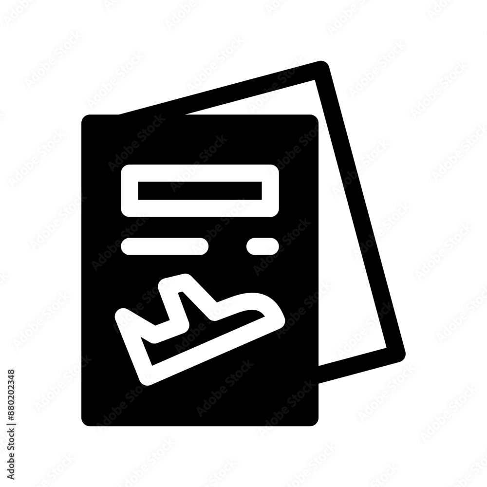 Boarding Pass Icon Vector Symbol Design Illustration Boarding Pass Icon Vector Symbol Design Illustration