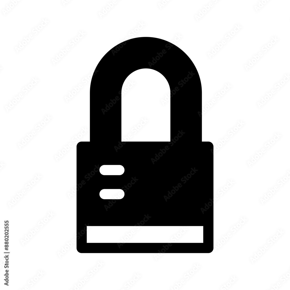 Lock Icon Vector Symbol Design Illustration Lock Icon Vector Symbol Design Illustration