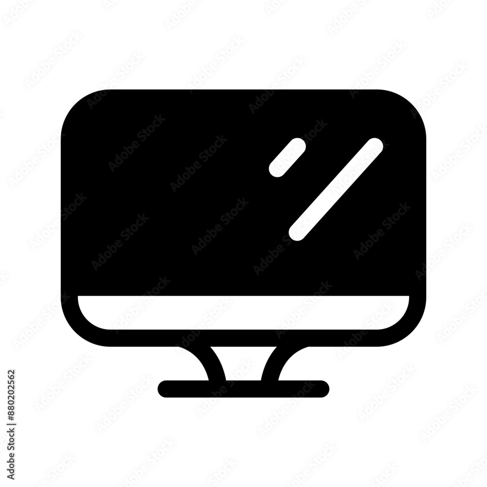 Screen Icon Vector Symbol Design Illustration Screen Icon Vector Symbol Design Illustration