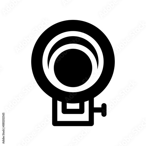 Ring Light Icon Vector Symbol Design Illustration