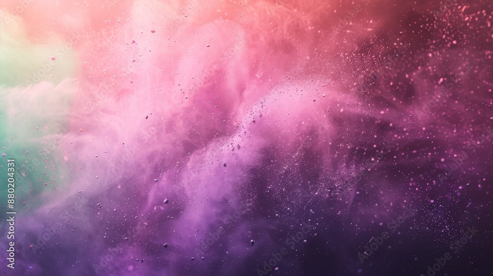 Obraz premium Abstract Colorful Powder Explosion