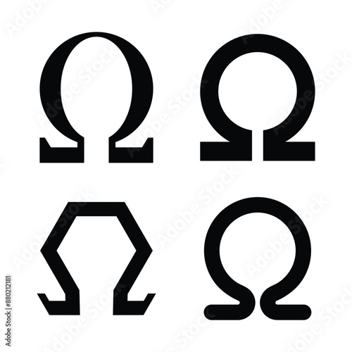 omega symbol icon