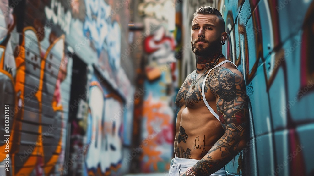 Strong muscular male body, Sexy male fashion model. Strong muscular male body, Sexy male fashion model.