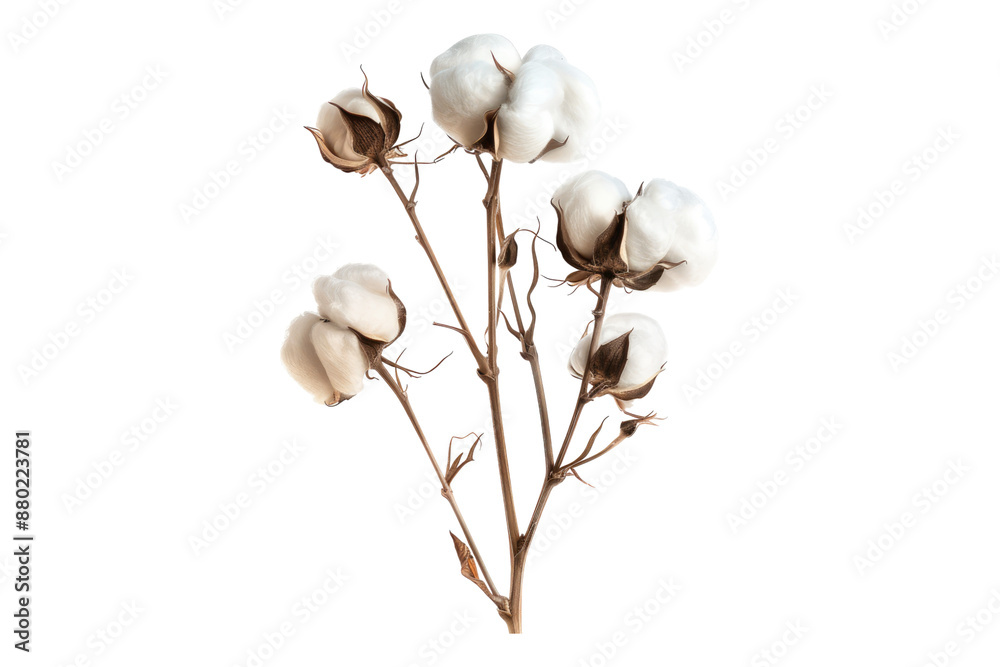 cotton flower isolated on transparent background cotton flower isolated on transparent background