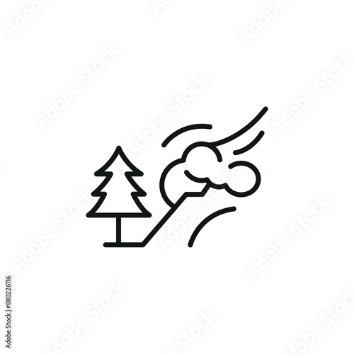 Avalanche icon. Simple avalanche icon for social media, app, and web design. Vector illustration.