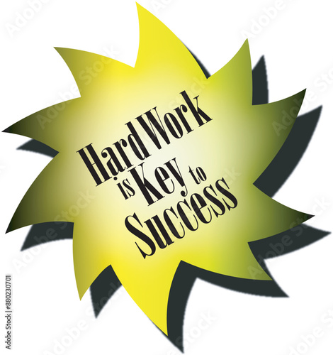 batch or logo for hardworking