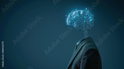 The Cybernetic Brain in Suit photo