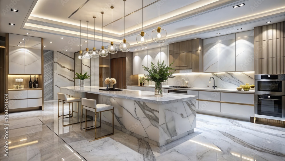 Elegant radiant white marble surface with subtle gray veins and soft lighting, evoking opulence and sophistication in a modern setting. Elegant radiant white marble surface with subtle gray veins and soft lighting, evoking opulence and sophistication in a modern setting.