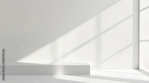 Clean white background with subtle shadow effects, versatile for any topic.