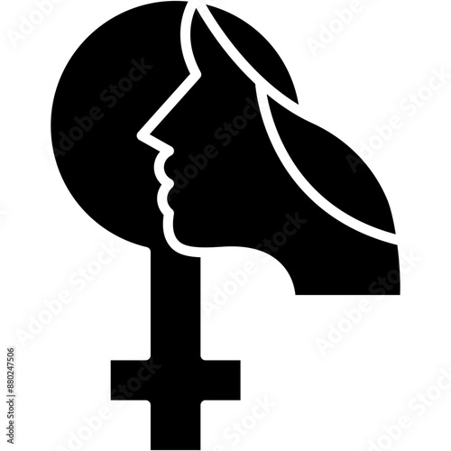 Eight, march, vindication, feminism, womens day Icon