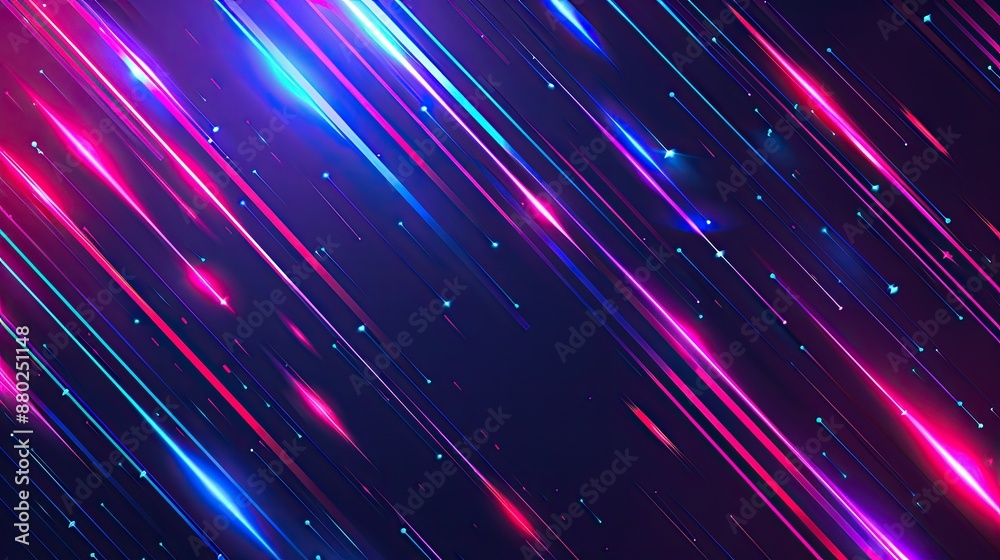 Dark mode template with neon lines, great for night-themed presentations. Dark mode template with neon lines, great for night-themed presentations.