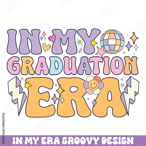In my graduation era groovy retro designs