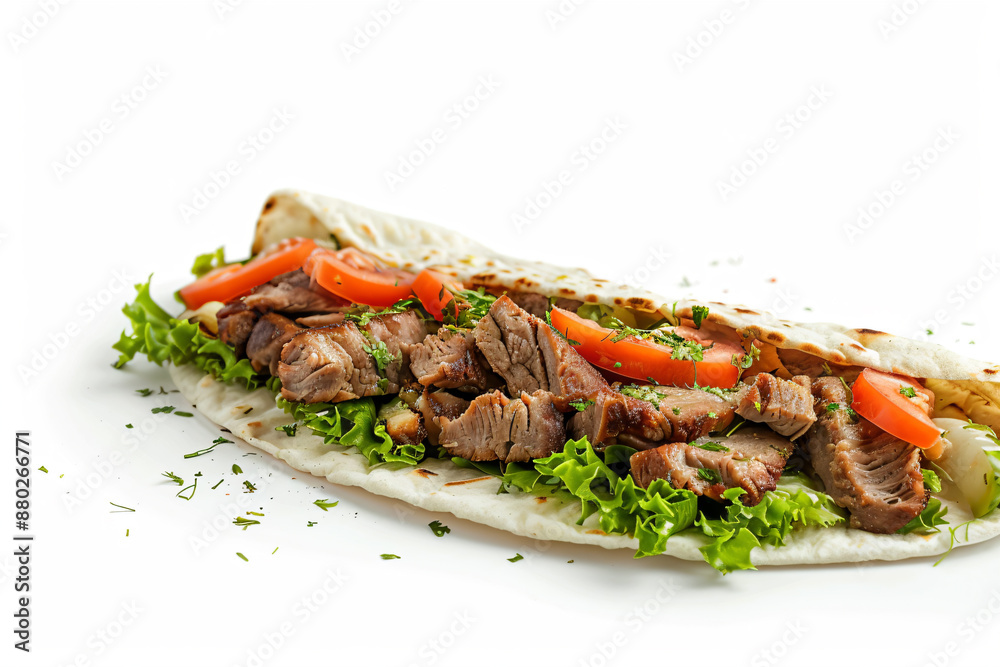 a sandwich with meat lettuce tomatoes and bread a sandwich with meat lettuce tomatoes and bread